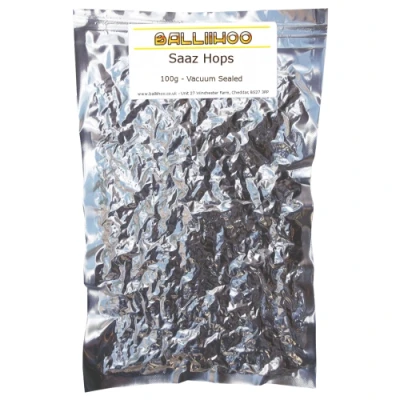 Image of 100g Vacuum Foil Packed Saaz Whole Leaf Hops