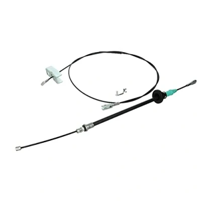Image of 3640200Q0B, 3651800QAB Brake Cable ATE 24.3727 0797.2 498, 1643mm RENAULT: TRAFIC 2 Kasten, Bus, 2, VAUXHALL: Vivaro Van