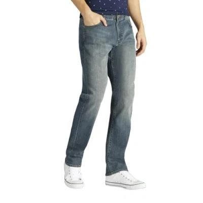 Image of Lee Men&#039;s Performance Series Athletic Fit Tapered Leg Jean Extreme Motion, Mega, 36W x 29L