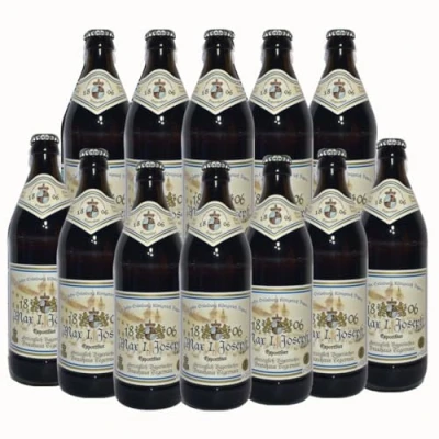 Image of Tegernsee German Max I Joseph Munich Helles 500ml Bottles 5.20% ABV (12 Pack)