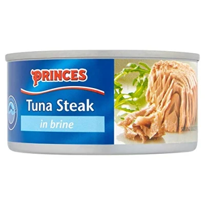 Image of Princes Tuna Steak Brine 185g x 12