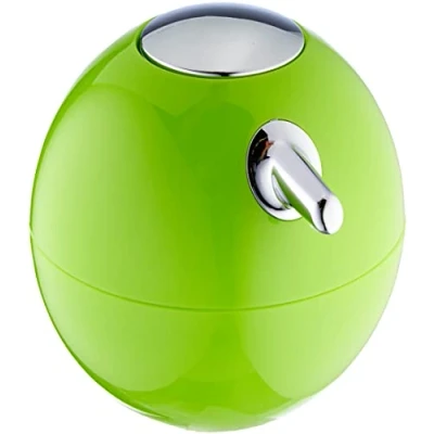 Image of Spirella Bowl Shiny Kiwi Soap Dispenser, 10.5cmx11.5cm