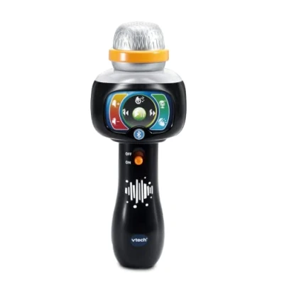 Image of Vtech Singing Sounds Microphone, Musical Toddler Toy with Sound Effects &amp; Music, for Boys Girls aged 2, 3, 4 + years, English Version