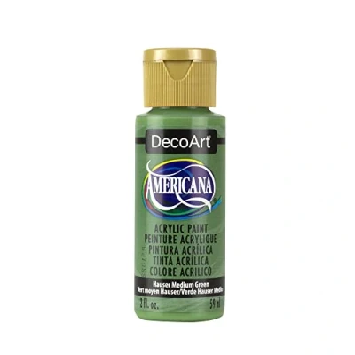 Image of Deco Art Americana Acrylic Multi Purpose Paint, Hauser Medium Green,59 ml (Pack of 1)