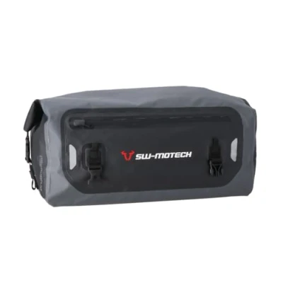 Image of SW Motech Drybag 260 Motorcycle Rear Bag Grey Pack Luggage