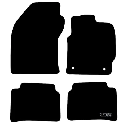 Image of Carsio Carpet Car Mats For Suzuki Swace 2021+ Onwards Tailored Fit Floor Mat Set Complete Accessory Black Custom Fitted All Weather, Anti Slip Backing &amp; Trim
