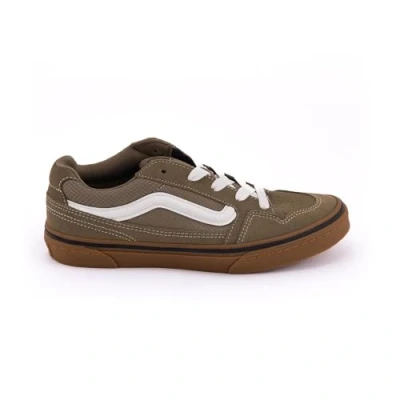 Image of Vans Caldrone Sneaker, POP Olive/Gum, 2.5 UK Child