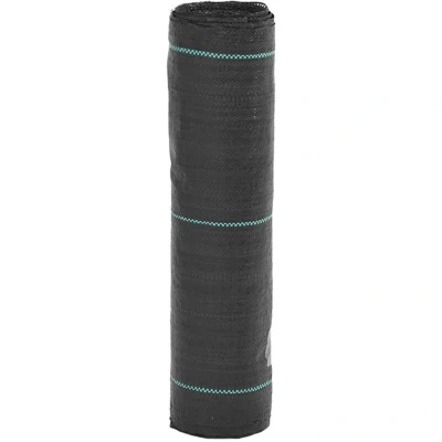Image of vidaXL Weed Membrane Black 0.5x50 m PP