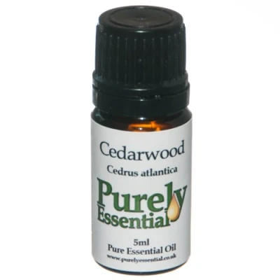 Image of Cedarwood Essential Oil 5ml Pure and Natural, Purely