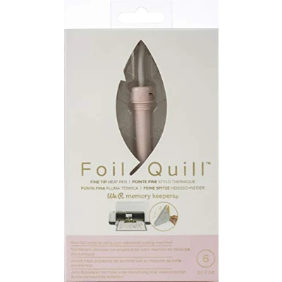 Image of We R Memory Keepers Foil Quill Pen, Small Thin Tip, Create Shiny Embellishments and Designs for Card Making, Scrapbooking, Journaling Other Crafts