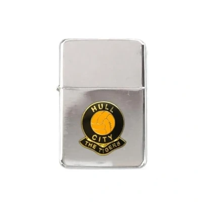 Image of Knight Hull City football club stormproof petrol lighter