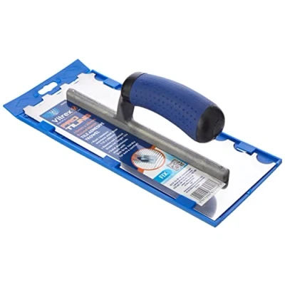 Image of Vitrex 10 2906 Prof Stainless Steel Adhesive Trowel 20mm