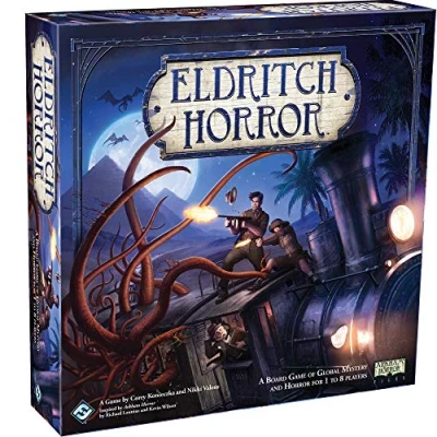 Image of Fantasy Flight Games Eldritch Horror Board Game Ages 14+ 1 8 Players 120 240 Minute Playing Time
