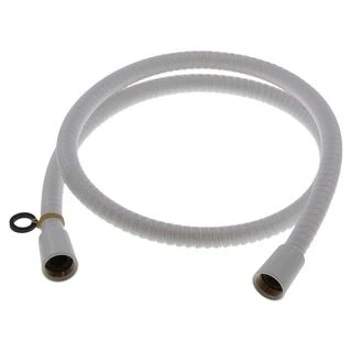 Image of Mira Response RF4 Shower Hose White 1.25m Brass Connectors 1.150.57.6.0