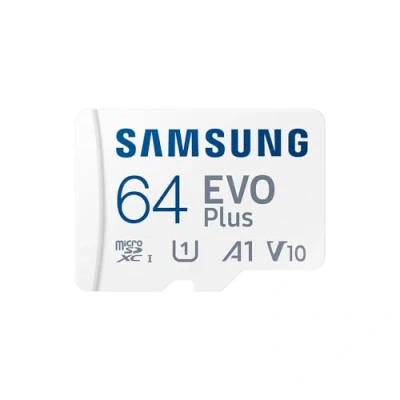 Image of SAMSUNG EVO Plus Class 10 microSDXC Memory Card 64 GB
