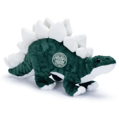 Image of Celtic FC Stegosaurus 30 cm Officially Licensed Dinosaur Plush, Great Gift for Adults &amp; Kids Celts and Tims