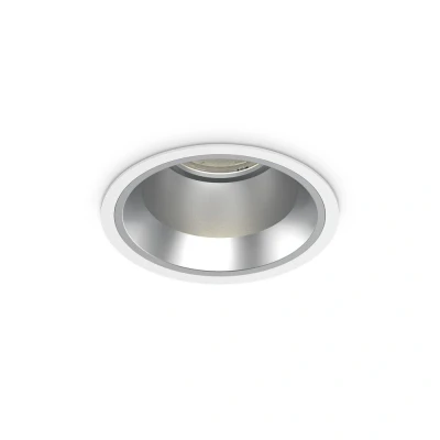 Image of Off Round Recessed Downlight White, 3000K, 28W