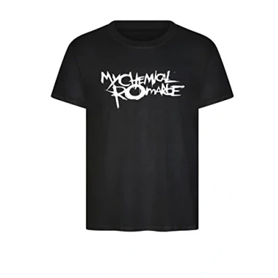 Image of New Unisex MY CHEMICAL ROMANCE MCR T SHIRT TOP MUSIC BAND ROCK PUNK TOUR THE BLACK PARADE CONCERT (SMALL: 8, BLACK)