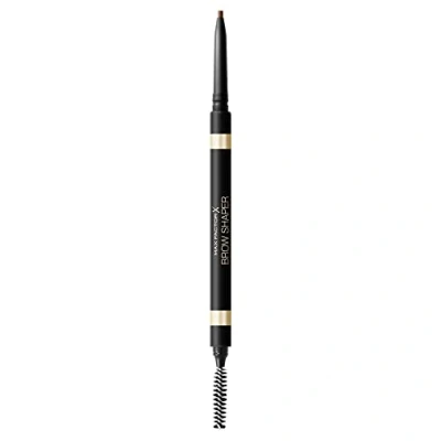 Image of MAX FACTOR Brow Shaper Double Tipped Mechanical Pencil With Spoolie Brush Utltra Fine Tip For Precise Application, Softening Effect, Matte Finish 20 Brown 1g