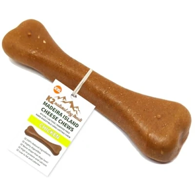 Image of K2 Natural Dog Treats Madeira Island Cheese Chews Highly Digestible Chicken (XXL (Pack of 2))