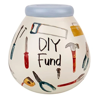 Image of Pot of Dreams Money Box, Ceramic, Multi, One Size