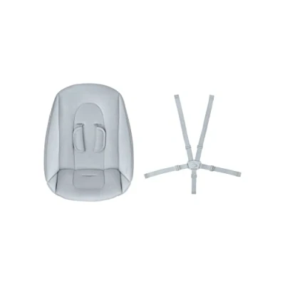 Image of Maxi Cosi Nesta Newborn High Chair Set, Cover, Cushion, Highchair insert for Nesta, from Birth up to Approx. 6 Months (0 9 kg), Beyond Sky Grey