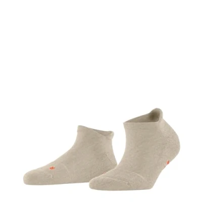 Image of FALKE Women&#039;s Keep Warm W SN Wool Low Cut Plain 1 Pair Trainer Socks, Beige (Beige Melange 4043), 4 5