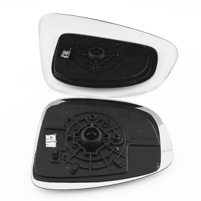 Image of Clip on Heated Base Wide angle Wing Mirror Glass fits Mazda CX 3 2015 to 2020 Right Driver Side