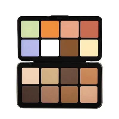 Image of 16 Color Correcting Concealer Palette Makeup Cream, Professional Full Coverage Contouring Foundation Correct and Conceal Blemish, Redness &amp; Dark Circles Face Contour