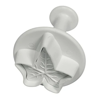 Image of PME IL537 Ivy Leaf Plunger Cutter, Small Size, 15 mm, White