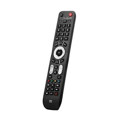 Image of ONE FOR ALL Evolve 4 URC7145 Universal Remote Control, Black