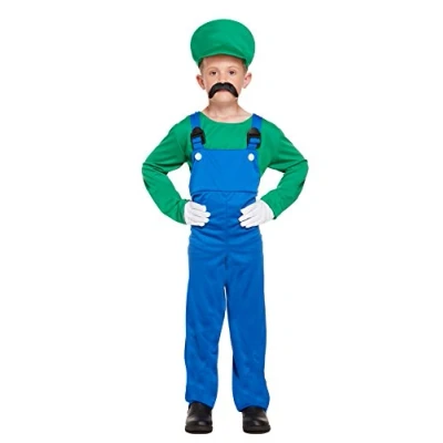Image of HENBRANDT Child Super Workman Green Small 4 6