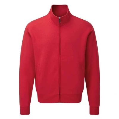 Image of Russell Athletic Mens Authentic Sweat Jacket (Classic Red) Size 3XL