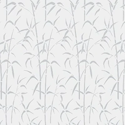 Image of d c fix window film privacy Bamboo self adhesive 45 cm x 2 m frosted glass sticker opaque for home, kitchen, bathroom &amp; office