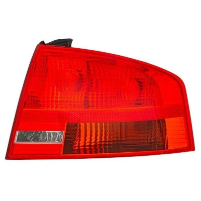 Image of E11789 Rear light HELLA 2VP 965 037 061 Right Outer section P21W 12V red with bulb, bulb holder AUDI: A4 B7 Saloon