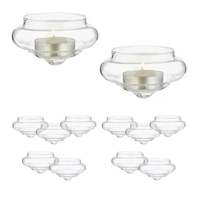 Image of Relaxdays Tealight Holder, 4.5 x 8 cm