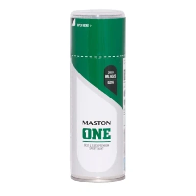 Image of Maston Spray Paint ONE Gloss Green RAL6029 400ml