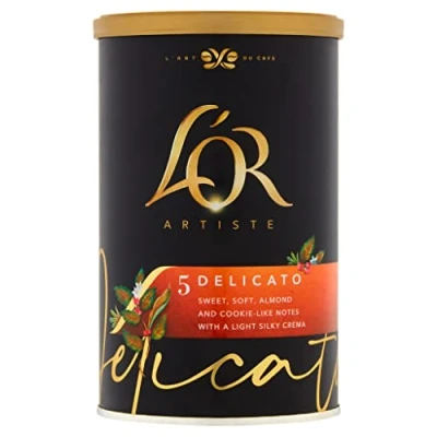 Image of L’OR Artiste Delicato Instant Coffee Intensity 8 Tins, 6 x 95g
