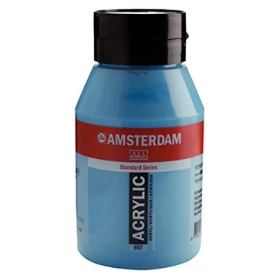 Image of Amsterdam Acrylic 1LTR Paint King&#039;s blue