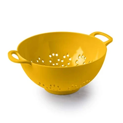 Image of Zeal G209M Melamine Colander/Strainer (15cm) Mustard Yellow