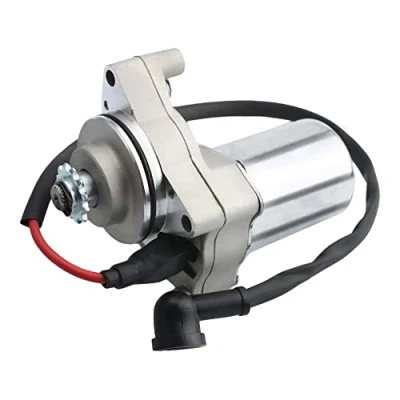 Image of GOOFIT Top Electric Starter Motor Replacement For 50cc 70cc 90cc 100cc 110cc 125cc 4 Stroke Dirt Bikes Go Karts ATV Pit Bike Dune Buggy Sandrail Quad Wheelers SSR Roketa Taotao Coolster Jonway