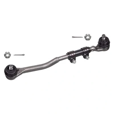 Image of 485102S485, 486302S485, D8510VK91A, D8630VK91A Tie Rod FEBI BILSTEIN 42693 Front Axle Left, Right with crown nut