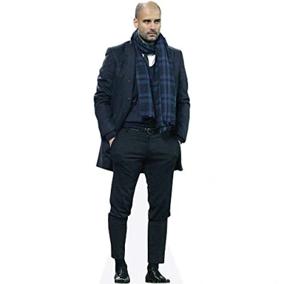 Image of Pep Guardiola (Scarf) Mini Size Cutout