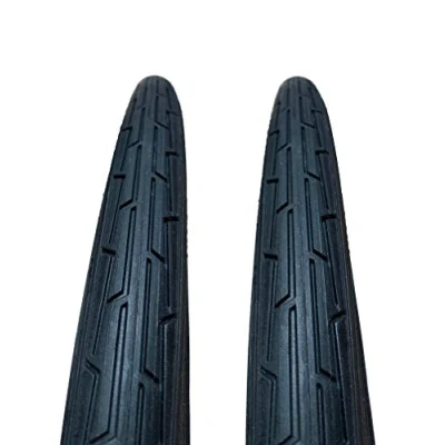 Image of 2pk 28 x 1⅜ 1⅝ (37 622) Hybrid City Bike Road Bicycle Tyre Smooth/Easy Rolling 700 35c