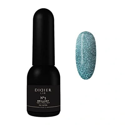Image of Didier Lab Premium UV Gel Nail Polish Brillant No. 05 Varnish Art Long Lasting High Gloss Wear Nails Glitter Rich Pigment