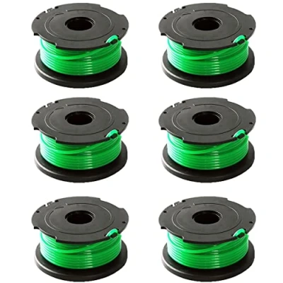 Image of Chuancheng Trimmer Spool Lines Green For Black &amp; Decker GL7033 GL9035 GL8033 String Strimmer A6482 (6Pcs)