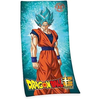 Image of Herding Dragonball Super Bath Towel, 150 x 75 cm, Cotton, Multicoloured