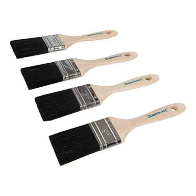 Image of Silverline Tradesman Synthetic Paint Brushes 4pk 50mm / 2&quot;