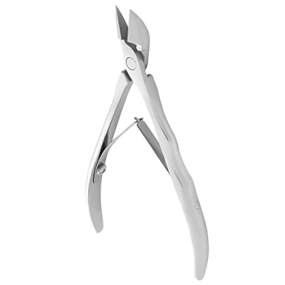Image of K 01 Professional Cuticle Nippers Staleks Length 12 cm Cut 1.4 Leather Case