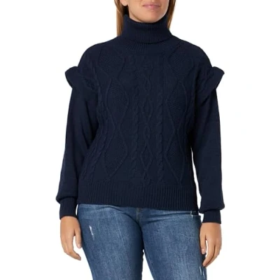 Image of baradello Women&#039;s Knitted Jumper, Navy, XL/XXL